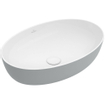 Villeroy & Boch Artis vasque à poser - ovale 61x41x12.5cm - sans trou de robinetterie sans trop-plein french linen SW68831