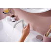 Hansgrohe Tecturis Mitigeur lavabo - vidage push to open - bec 13cm - avec bonde - blanc mat SW918757