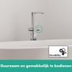 Hansgrohe Tecturis Robinet de baignoire sur pied chrome SW918604