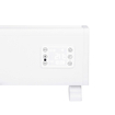 Eurom Alutherm Radiateur convecteur - 145x21cm - IP24 - 2500 watts - wifi - sol/mur - Horizontal - métal blanc mat SW999862
