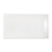 Xenz easy-tray sol de douche 170x90x5cm rectangle acrylique blanc SW379331
