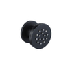 Fortifura Calvi douche latéral - 5cm - rond - 4 pièces - noir mat SW1381714