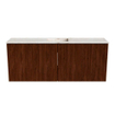 Mondiaz JOYA-DLUX 100cm toiletmeubel - kleur Ruby - Wastafel FAYE positie Midden 1 kraangat kleur Frappe. SW1423476