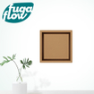 FugaFlow Eccelente Vetro Niche encastrable - 30x30x10cm - Cuivre brossé SW1123861