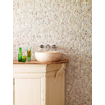La mosaïque en pierre naturelle Mosaic Factory - 30,5x30cm - carrelage mural et de sol - Organique - Pierre de rivière Tan Mat SW66206