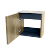 Mondiaz JOYA-DLUX Meuble de toilette 40cm - couleur Dusk - Lavabo FAYE position Droite Sans trou de robinet couleur Frappe SW1423050