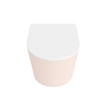 MONDIAZ LAVIE WC suspendu - 36x53cm - sans bride - Talc (offwhite) - softclose - quick-release - abattant WC - Rosee (rose) SW1208792