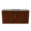 Mondiaz JOYA-DLUX Meuble de salle de bains 80cm - couleur Ruby - Vasque FAYE position Milieu 1 trou de robinet couleur Oza SW1425508