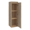 BRAUER Nexxt Armoire colonne 120x35x35cm 1 porte ouvre sur le droite grey oak SW93722