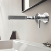 Hansgrohe Finoris Ensemble de finition pour mitigeur lavabo encastré 1 levier Chrome SW651162