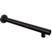 BRAUER Black Edition Regendoucheset inbouw - hoofddouche 20cm - 3 gladde knoppen - inclusief inbouwdeel - rechte wandarm - handdouche staaf 1 stand - mat zwart SW486502