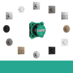 Hansgrohe Showerselect Comfort E thermostaat inbouw voor 1 functie matwit SW918067