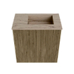 Mondiaz JOYA-DLUX Meuble de toilette 40cm - couleur Dusk - Lavabo FAYE position Droite 1 trou de robinet couleur Arena. SW1425724
