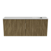 Mondiaz JOYA-DLUX 100cm toiletmeubel - kleur Dusk - Wastafel FAYE positie Rechts Zonder kraangat kleur Opalo. SW1423328