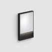 Clou Look at Me spiegel 50x80cm LED-verlichting IP44 Zwart mat SW417062