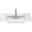 Duravit D-Neo lavabo 80x48x16.5cm 1 trou de robinet rectangulaire Céramique Blanc SW640432