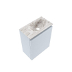 MONDIAZ TURE-DLUX Meuble de toilette 40cm Clay. Lavabo EDEN Glace position droite. Avec 1 trou de robinet. SW1103186