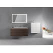 Duravit Me by starck dubbele wastafel 130x49cm 2 kraangaten met overloop wit SW88244