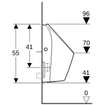 Geberit Urinoir (rigole) SW1235323