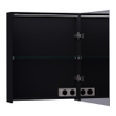 BRAUER Dual Armoire de toilette 60x70cm ouvrant sur la droite MDF Noir mat SW371748