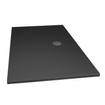 Xenz Flat Plus Douchebak - 150x90cm - Rechthoek - Ebony (zwart mat) SW648111