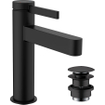 Hansgrohe Finoris robinet lavabo 110 bonde pop-up noir mat SW651112