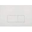 QeramiQ Dely Toiletset - 36.3x51.7cm - diepspoel - rimless - Geberit UP320 Burda inbouwreservoir - softclose toiletzitting - glans witte bedieningsplaat - rechthoekige knoppen - wit mat SW1102471