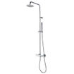 Xellanz Caralda Eco ensemble de douche pluie thermostatique apparent chrome SW96048