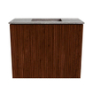 Mondiaz JOYA-DLUX Meuble de toilette 50cm - couleur Ruby - Vasque FAYE position Milieu Sans trou de robinet couleur Oza SW1425490