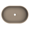 Arcqua Case waskom - ovaal - 55x36cm - mat truffel SW1209115