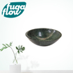 FugaFlow Efficiente Arredo Indian Green Waskom - 43x43x13.5cm - rond - marmer - groen SW1123733