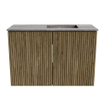 Mondiaz JOYA-DLUX 60cm toiletmeubel - kleur Dusk - Wastafel FAYE positie Rechts Zonder kraangat kleur Oza. SW1425969