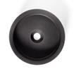 Bliss Dogma Vasque - 38x38x12cm - ronde - Quartz noir SW65849