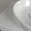 Villeroy & boch architectura lavabo 45x45x15,5cm rond avec trou de trop-plein en céramique blanche alpin brillante SW762317