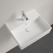 Villeroy & Boch Memento 2.0 lavabo - dessous meulé 50x42cm - avec trop-plein 1 trou de robinet blanc 4A225G01 SW354333