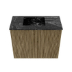 Mondiaz JOYA-DLUX Meuble de toilette 50cm - couleur Dusk - Vasque FAYE position Gauche 1 trou de robinet couleur Lava. SW1423217