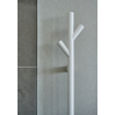 Smedbo Dry Handdoekradiator 10.7x172x8cm ophangen RVS Mat Wit SHOWROOMMODEL SHOW26253