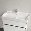 Villeroy & Boch Collaro lavabo-meuble - 80x47cm - avec trop-plein 1 trou de robinet blanc SW358322