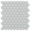 SAMPLE By Goof mozaiek hexagon light grey Wandtegel Mozaiek Mat Grijs SW735627