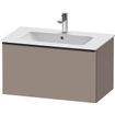 Duravit D-neo Meuble sous vasque 81x46.2x44cm 1 tiroir Basalte mat SW640715