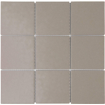 The Mosaic Factory London carreau mosaïque - 30x30cm - carreau mural et de sol - carré - full body - Porcelaine - mat grey (gris) SW1235301