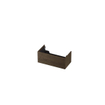 INK Wastafelonderkast - 90x45x37.6cm - 1 lade - push to open - verticaal gefreesd Eiken - Charcoal SW693389