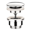 Hotbath Mate always open plug met schroef rond chroom SW12931