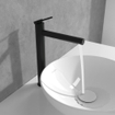 Villeroy & Boch Loop & Friends ensemble de robinet à levier unique rehaussé - noir mat SW974127