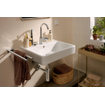 Hansgrohe Xanuia Q Wastafel/Fontein - 60x48cm - inbouw - 1 kraangat - met overloop - smartclean - wit glans SW1165115