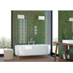 SAMPLE Terravito Dalmira carreau mural - 7,5x30cm - 8,6mm - Rectangle - Vert brillant SW736434