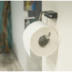 Tiger Cliqit Porte-papier toilette inox gris foncé CO286531046