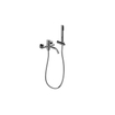 Nemo Spring Lana mitigeur de bain monocommande avec ensemble de douche montage mural chrome SW287649