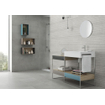 Cifre Ceramica Neutra carrelage mural et de sol - 60x60cm - 10mm - Carré - Aspect béton - Gris mat SW359678