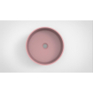 Arcqua Case vasque à poser - 40x40cm - Rond - Marbre de synthèse Rose Mat SW767321
